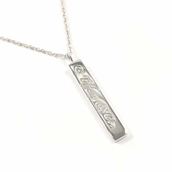 TIFFANY&Co. Tiffany Notes Necklace Silver 925/Diamond Women's